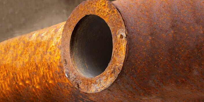 Rusty Metal Tube